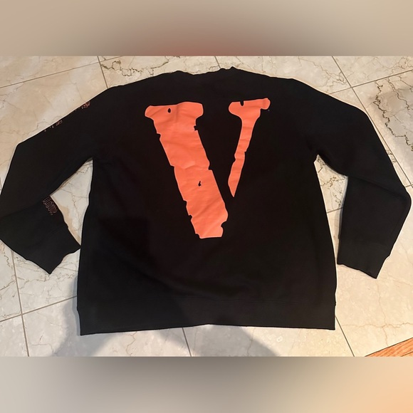 OFF WHITE x VLONE Every living creative dies alone Crewneck mens XS - Picture 13 of 15